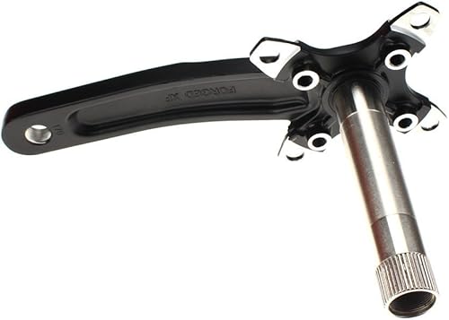 Miniatura 7 de Litetop - Juego de bielas para bicicleta de montaña 6890in 104 BCD con kit de soporte inferior y tornillos de plato para bicicleta MTB BMX de