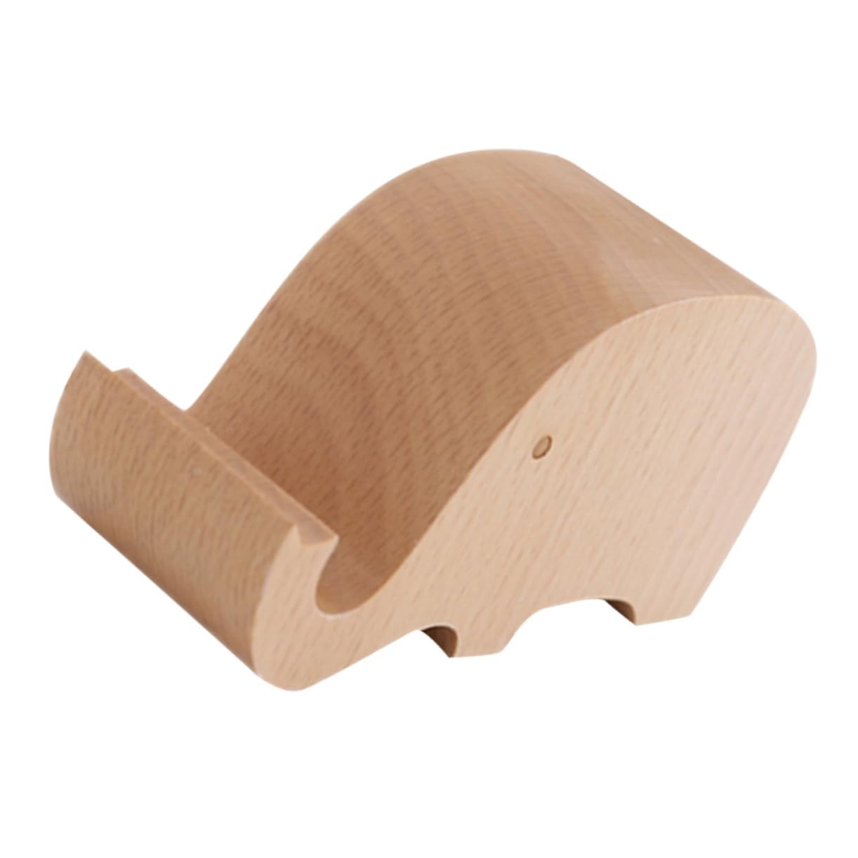 Hemobllo 2 Pz porta telefono multifunctional phone holder accessori per cellulari supporto per telefono porta cellulare supporto telefono scrivania supporto per cellulare da tavolo Di legno