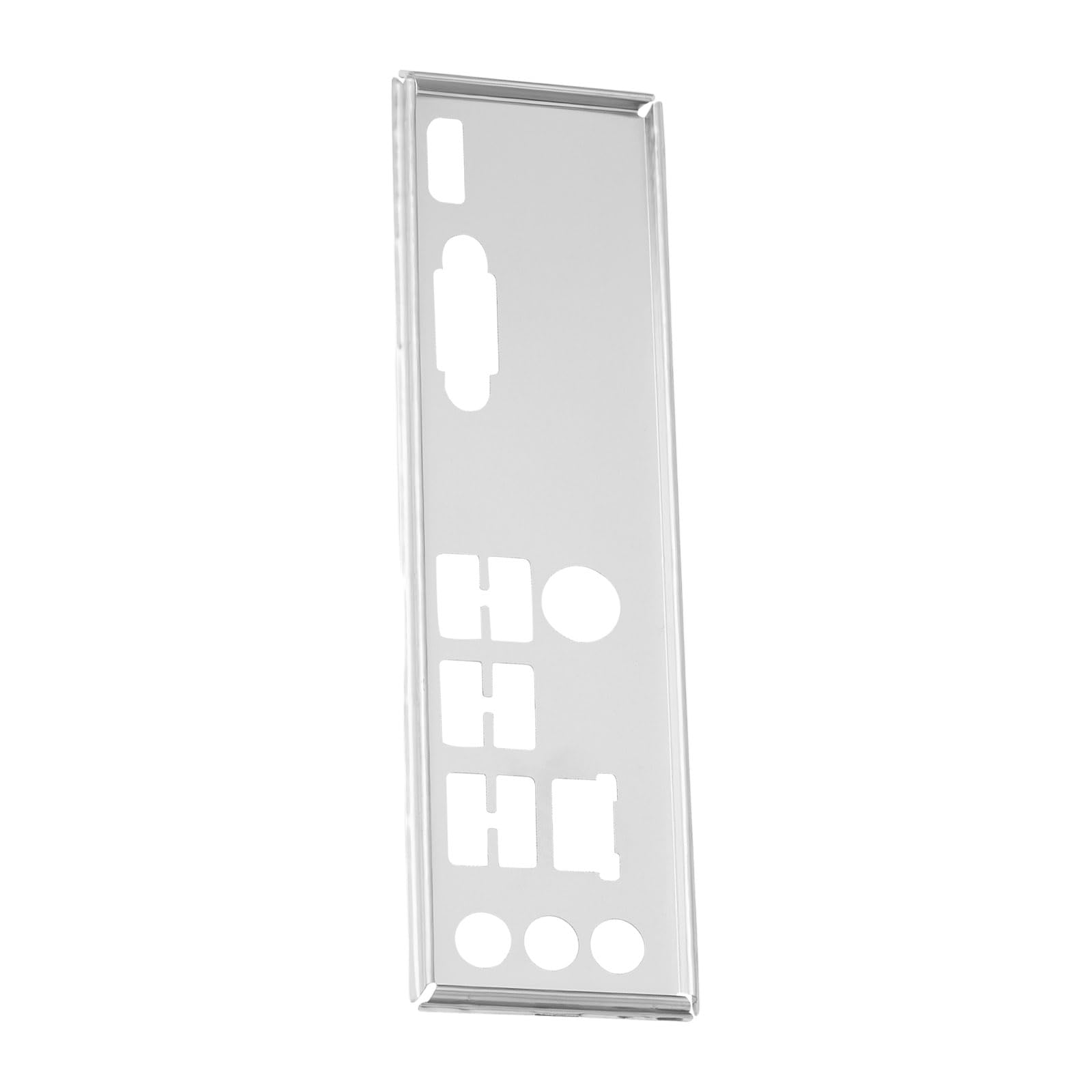 LT Easiyl 1x Computer Case I/O Shield Backplate Compatible with MSI H510M-A PRO Bomber Silver