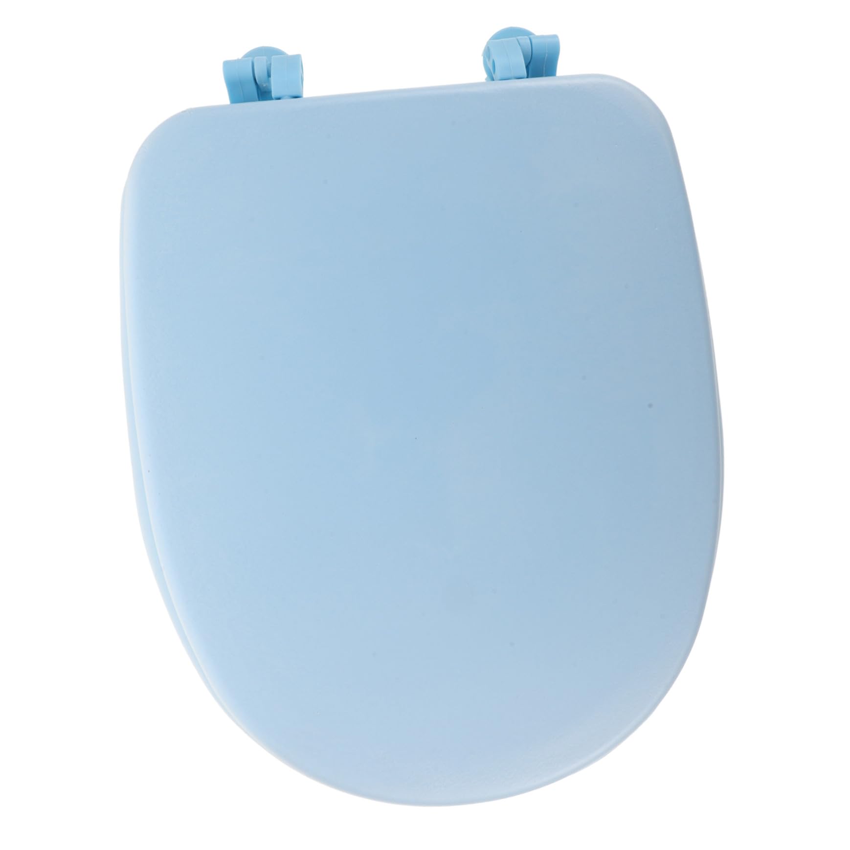 Abattant de toilette bleu clair Kisangel pour salle de bain cosy
