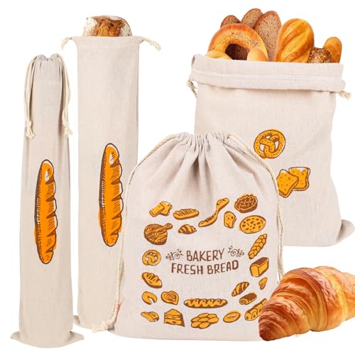 Sac à Pain En Lin Bio : Achetez Un Sac à Pain Réutilisable