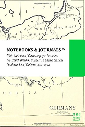 Notebooks & Journals, Germany (Bon Voyage! Travel Journal), Pocket, Plain: Soft Cover (4 x 6)(Classic Notebook, Journal, Sketchbook, Diary, Composition Notebook)
