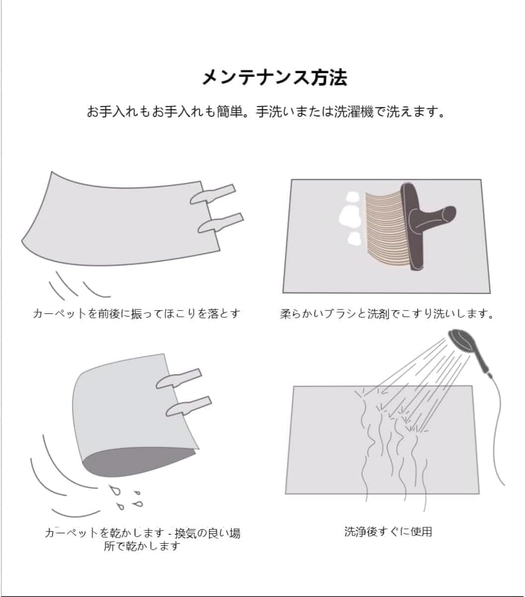 Amazon | オートバイのフロアマッ 宽さ（40-100cm） 42個模様 デザイン