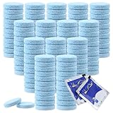 xozeooeu 400 Pcs Windshield Washer Fluid Tablets, 1 Makes 1 Gallon Concentrated Cleaner & Lubricant for Car Window Glass, Kitchen, Tiles - Summer Use (Winter: Use with De-Icer)