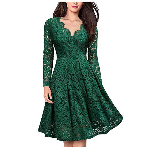 Robe d'été en dentelle raffinée et finitions haute couture femme