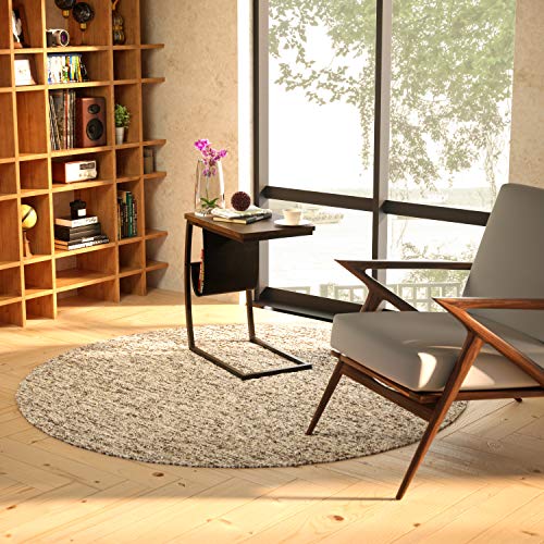 SRIWATANA Beistelltisch Sofatisch Kaffeetisch Wohnzimmertisch Vintage Industrial Deko Metall 54 x 35 x 63 cm – Bild 3