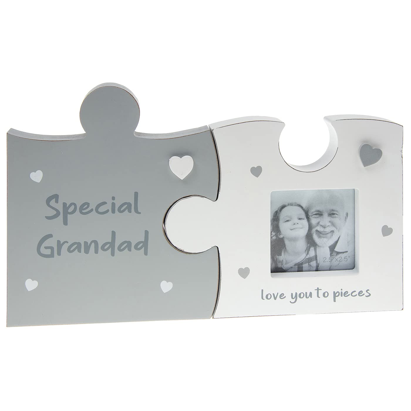 Shudehill Giftware Jigsaw Picture Frame - Special Grandad Love You To Pieces - Jigsaw Photo Frame