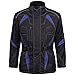 Produktbild Limitless Motorradjacke Cordura Textil Roller Quad Biker Touring Schwarz Blau Gr. M L XL XXL 3XL 4XL Neu (XL)