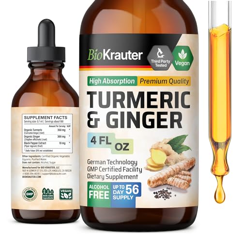 Bio Krauter Turmeric And Ginger Supplement Tincture cover