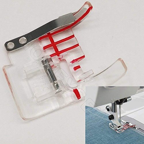 HONEYSEW Clear Seam Guide Foot para Husqvarna Viking miniatura 2