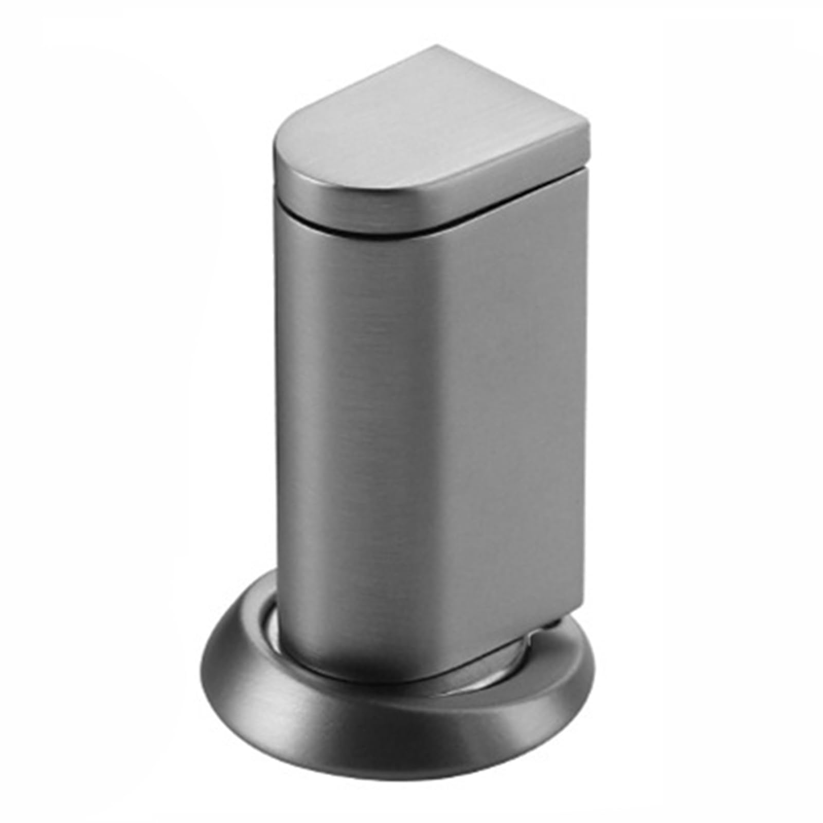Tsophreniq Brushed Strong Door Stoppers Adjustable Invisible Door Stop Anticollision Holder Accessories Zincs Alloys Invisible Stop