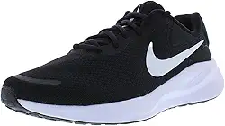 Tênis de corrida feminino Revolution 7 Road (extra largo) (FZ6829-001, preto/branco)