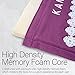 Kanjo Premium Acupressure Mat & Acupressure Pillow Set | High Density Memory Foam Core | 100% Organic Cotton Cover | Relieves Back Pain & Neck Pain | Includes Carry Bag | FSA & HSA Eligible | Sapphire