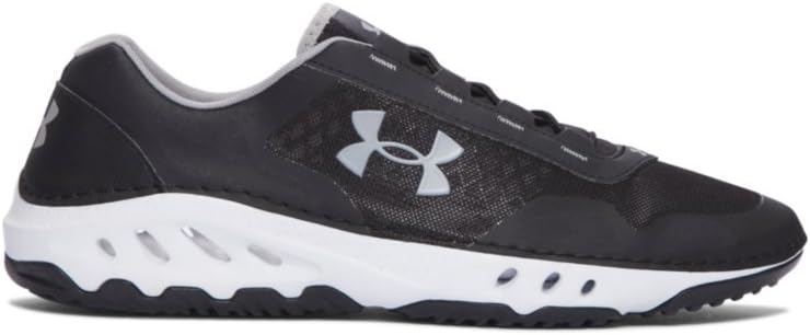 Under Armour - Mens Drainster Rubber Boots, Size: 9.5 D(M) US, Color: Black/White/Gray Wolf (001)