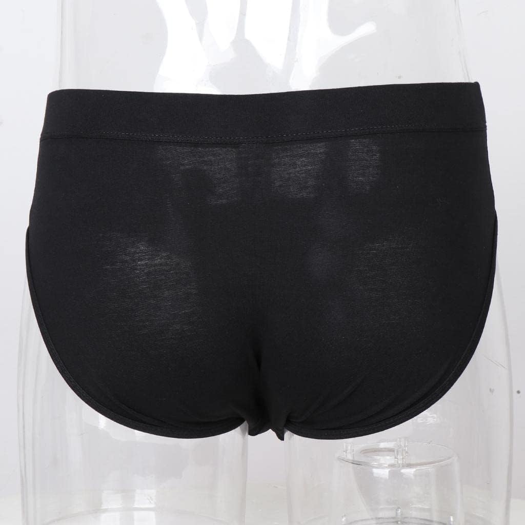 ZSQBQ Men Hide Gaff Breathable Panties Breathable Camel Toe Briefs Crossdresser Shemale Transgender Trans Thong