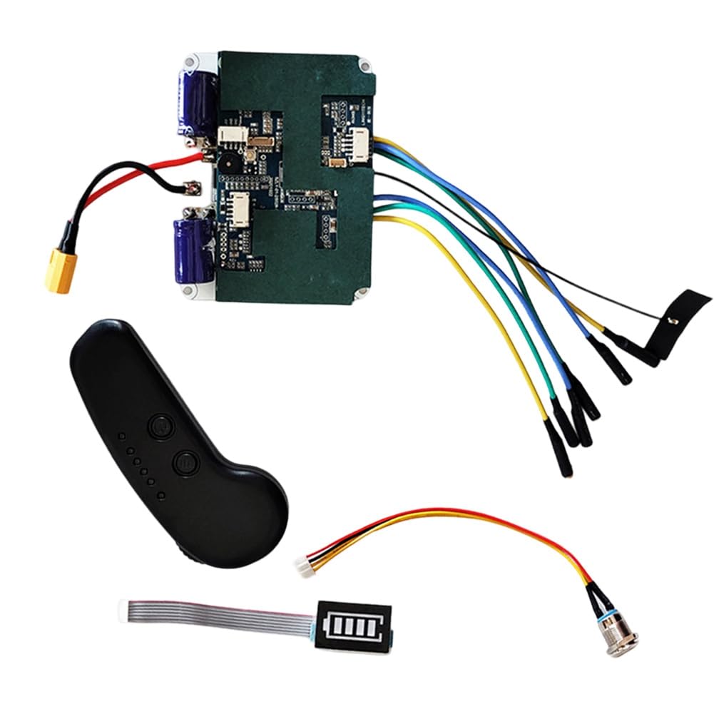 Podwójna płyta sterownika płyta główna 12S 48V Longboard 2Drive ESC prędkość pilot zdalnego sterowania i wyświetlacz zasilania DIY akcesoria