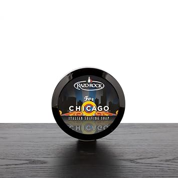 RazoRock 910896 For Chicago Shaving Cream Soap, 5 oz