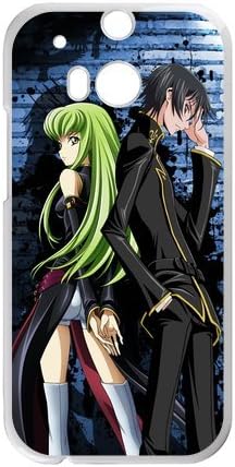 MeowStore Japanese Cartoon Code Geass Lelouch and C.C Phone Case Cover For HTC ONE M8