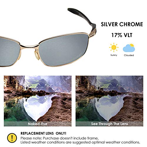 Image of BLAZERBUCK Anti-salt Polarized Replacement Lenses for Oakley Blender OO4059 Sunglass