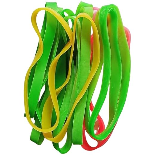 IMPRINT Super Long Nylon Rubber Bands 6 Inch
