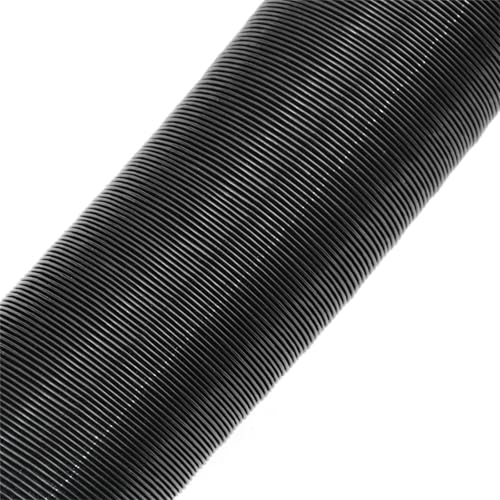 dDanke 90mm Heater Duct Hose 200cm Black Aluminum Foil Air Outlet Pipe Flexible Tube for Webasto for Eberspacher for Planar Diesel Heaters - Thumbnail 7