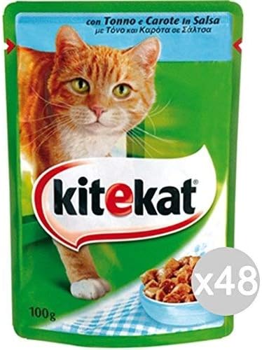 Set 48 KITEKAT Envelope Cat 100 Tuna Food For Cats