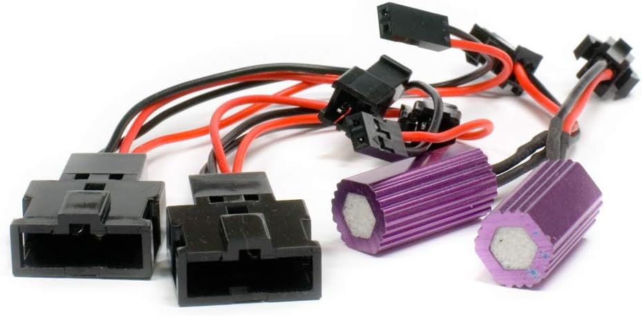 2 x LED Number Plate Light Xenon Module Number Plate Lights Top