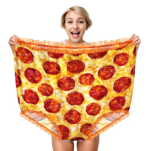 COZYMATE Big Undies Gag Gift Funny Big Underwear Mama Undies Plus Size Granny Panties White Elephant Joke Gift for Women Men