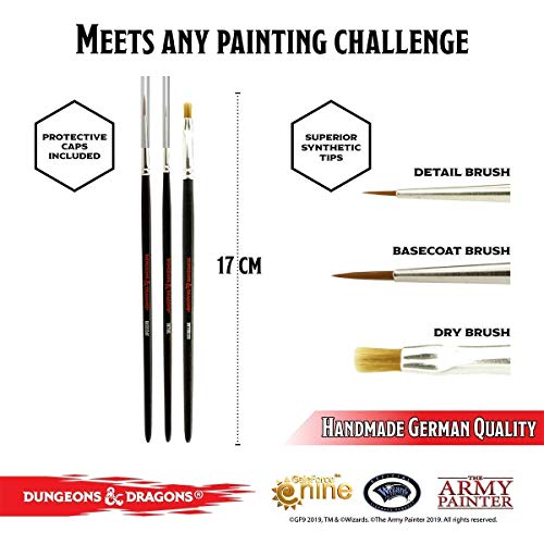 Nolzur's Marvelous Brush Set The Army Painter pinceaux D&D