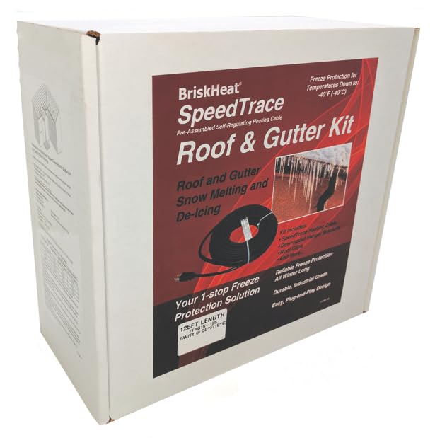BriskHeat FFRG15-150 SpeedTrace Roof and Gutter Kits, Cable