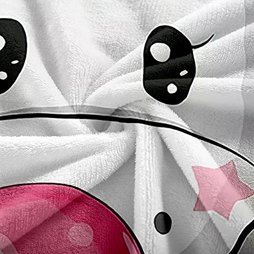 LHUTY 3D Coperta in Pile Anime Unicorno 70x100 cm