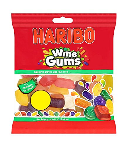 Image of Haribo Wine Gums Pouch, 140 g