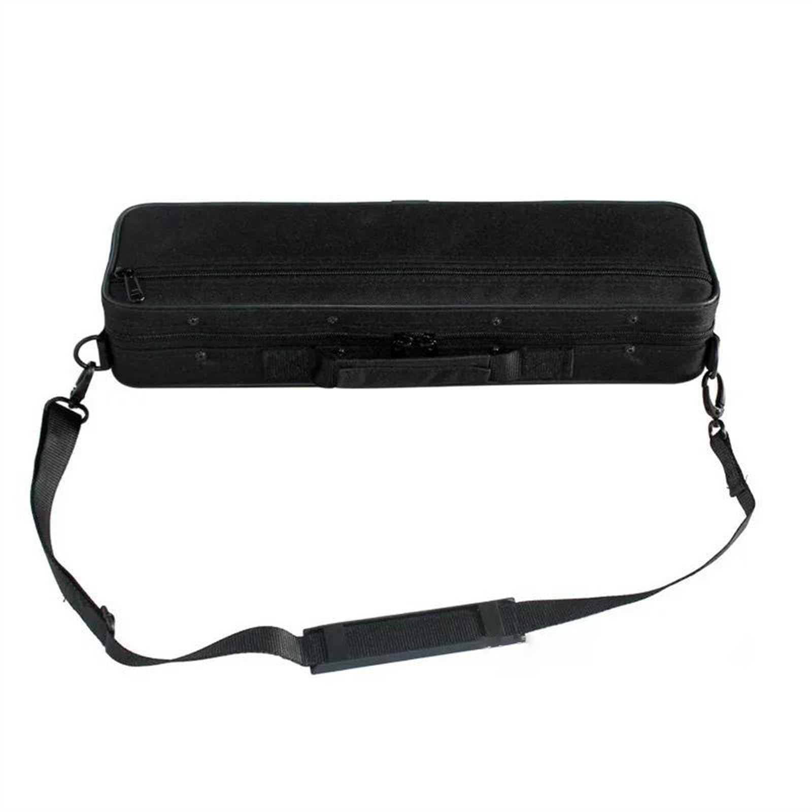Flauta De Tono C Chapado En Níquel De Cobre, Instrumento De Flauta De Juego Para Estudiantes Con Orificio Cerrado De 16 Agujeros Con Accesorios Flauta Travesera Kit