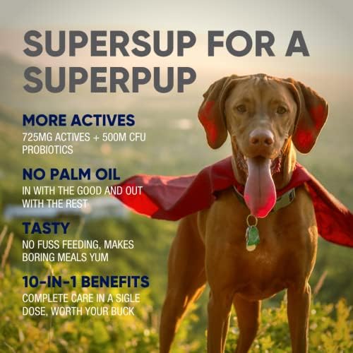 Vetrinex Labs Dog Multivitamin for Senior and Older Dogs - All in 1 Dog Supplements with Vitamins, Glucosamine and Probiotics - Hip & Joint, Digestion, Cognition, Immunity, Skin & Coat