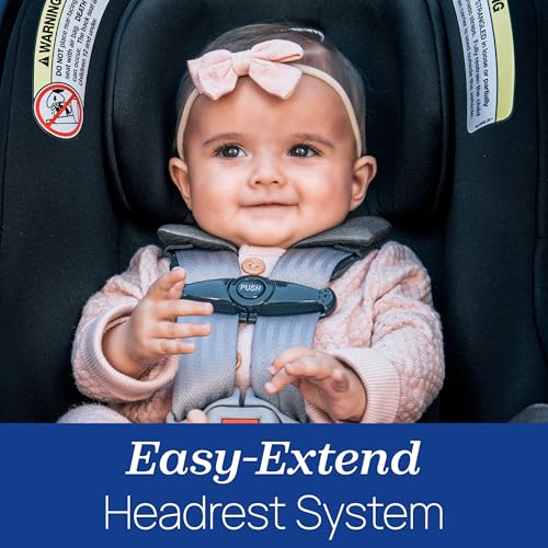 Image of Chicco KeyFit Max ClearTex Infant Car Seat and Base, Rear-Facing Seat for Infants 4-30 lbs., Infant Head and Body Support, Compatible with Chicco Strollers, Baby Travel Gear, Lupine /Purple