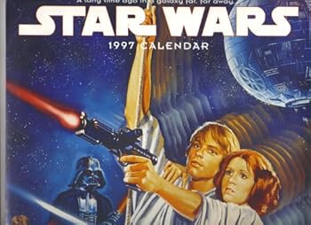 Unknown Binding Star Wars 1997 Calendar Book