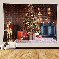Amazon.co.jp: GLYY メリークリスマス タペストリー 150*200 CM 飾り物