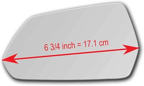 Miniatura 2 de Nuevo espejo de repuesto con adhesivo de tamaño completo para Chevrolet Camaro 2016-2024 vista lateral izquierda izquierda izquierda