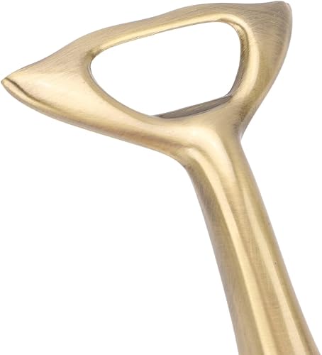 Miniatura 8 de Abrebotellas, 6.5 pulgadas, delfín, abrebotellas, cerveza fría, acero dorado, para manos artríticas, cerveza, bar, cocina, herramienta de cerveza de