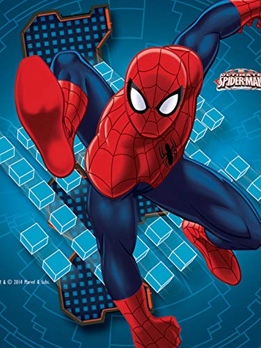 Image of Athom Trendz Marvel Spiderman Filled Cushion with Cover 40x40cm