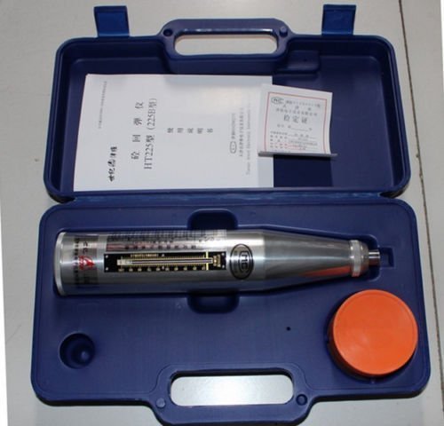 Eleoption Resiliometer Concrete Rebound Test Schmidt Swiss Hammer HT-225 Resiliometer Schmidt Hammer