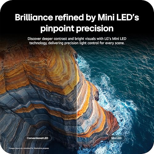 Image of LG Amazon Exclusive 50-Inch Class QNED AI 4K QNED73 Series Mini LED Smart TV w /AI Sound Pro, HDR10, AI 4K Super Upscaling, Filmmaker Mode, Wow Orchestra, Compatible with Alexa (50QNED73BUA, 2026)
