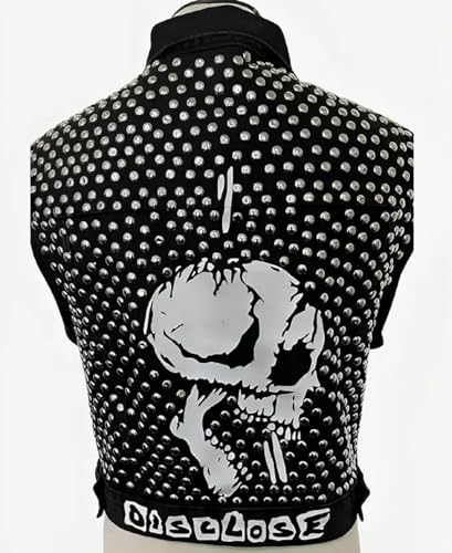 Juice Wrld Black Denim Vest With Studs2