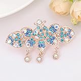 Exquisite Design - Es ist sehr geeignet für dickes, verstreutes Haar, lockiges oder rechtes Haar. Es ist stark und kann lose Haare sehr fest reparieren. Das Design ist einfach und modisch. Fügen Sie das Haar hinzu und ist leicht mit Kleidung zu kombinieren.