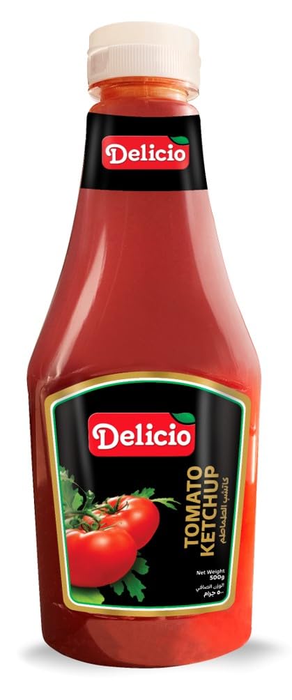 Delicio Premium Tomato Ketchup 500gm