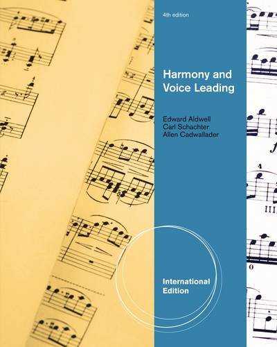 Buy Harmony and Voice Leading, International Edition — BookShops.in