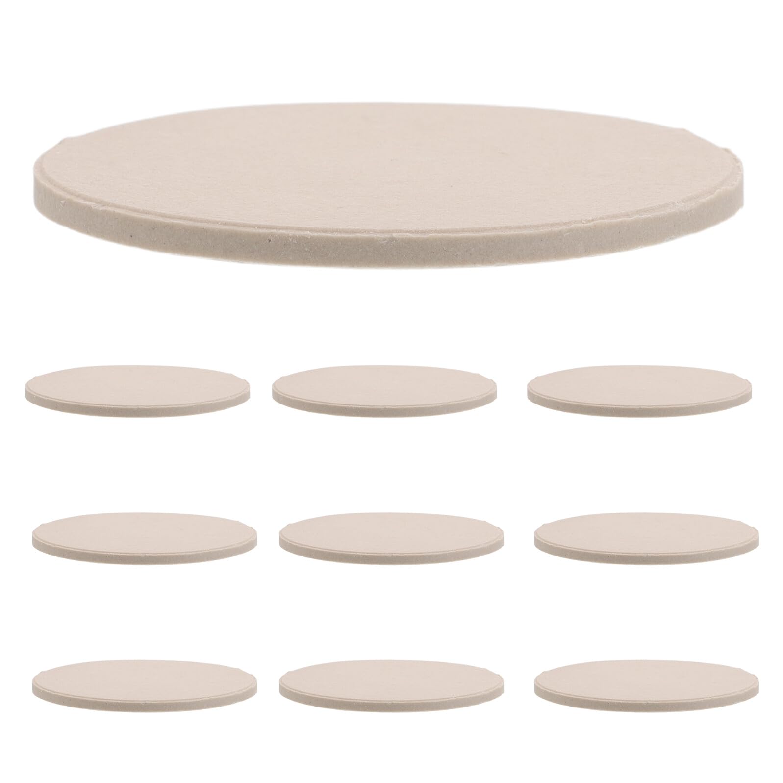Base ronde en céramique blanche pour coraux, sublimez le décor de votre aquarium récifal