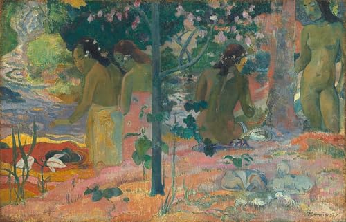 Impresiones de lienzo de pinturas famosas poster de Paul Gauguin premium