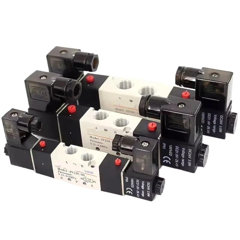 Électrovanne 4V420-15 AC24V pour distributeur pneumatique 5 voies
