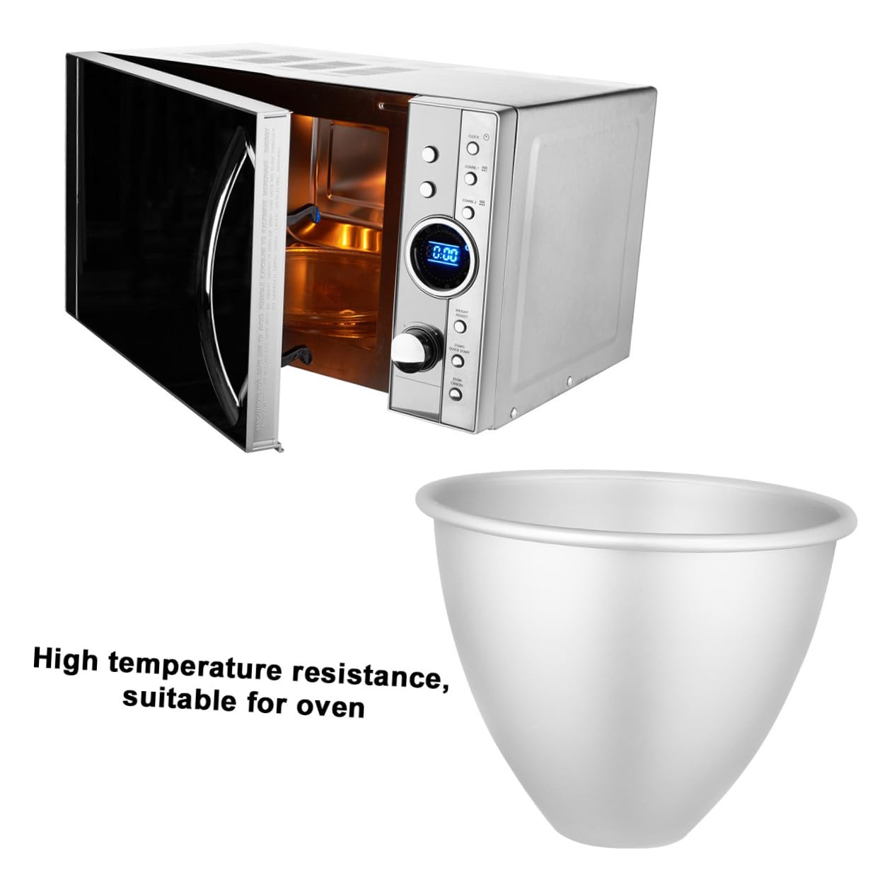 Abaodam 3pièces Moule à Gâteau à Fond Fixe Outil De Pâtisserie Antiadhésif Pour Gâteau Chiffon Cheesecake Et Mousse Accessoire De Cuisine Pratique Pour Amateurs De Pâtisserie